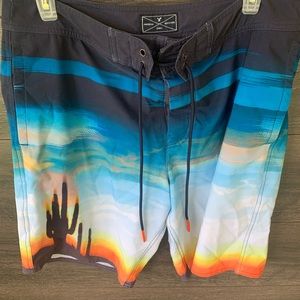 American Eagle board shorts